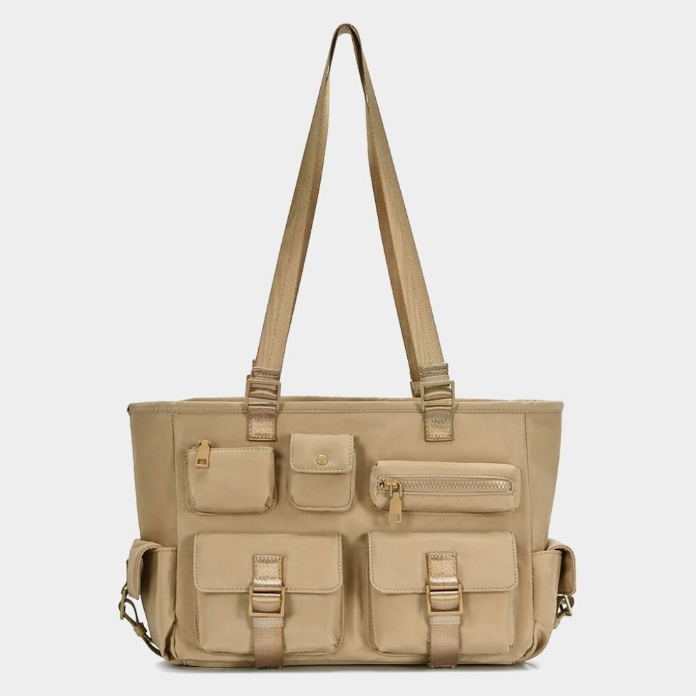 Sasha + Sofi NEW Ultimate Gym Utility Travel Handbag Bag Waterproof Nylon Tote - Picture 4 of 14